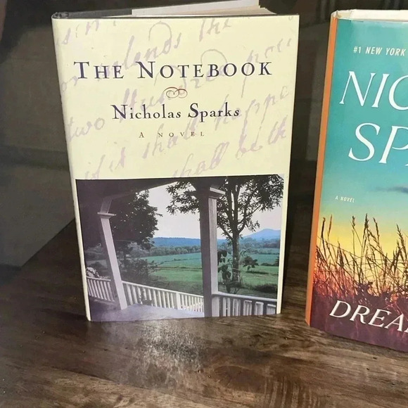 Nicholas Sparks Best Selling Author Bundle of Books Hardcover Lot of 3 - Picture 2 of 10
